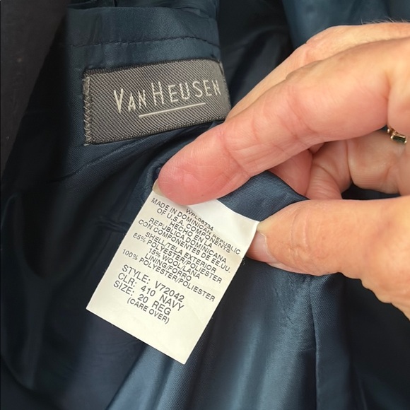Classic Navy Blazer size 20 Regular - Picture 3 of 5
